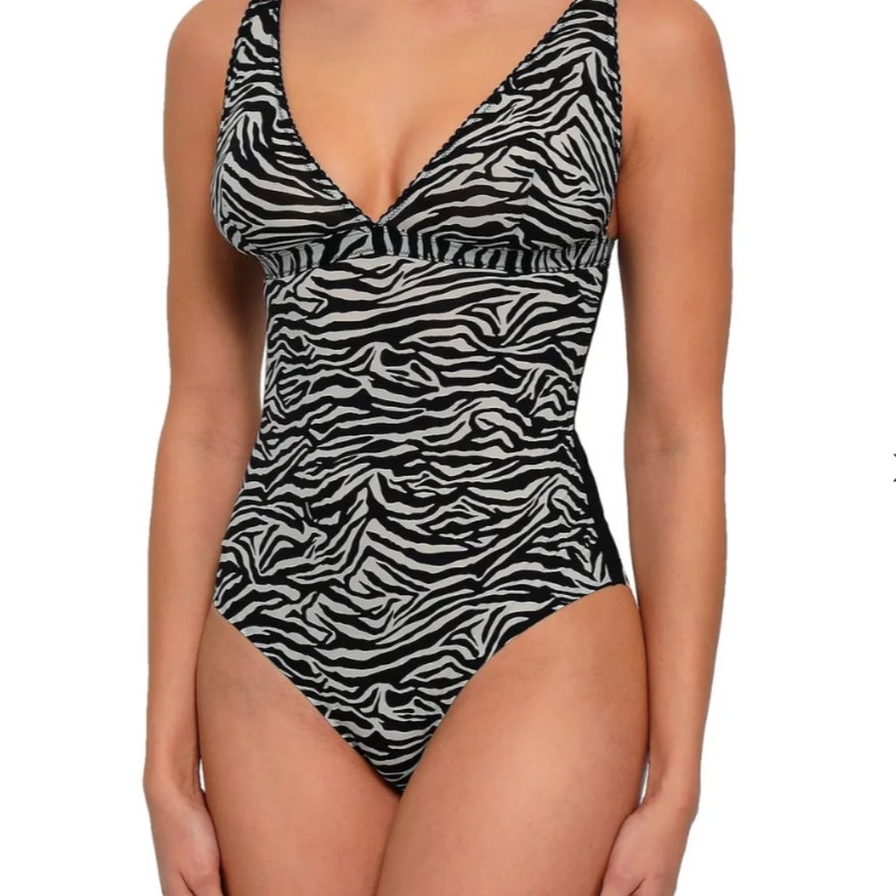 NWT $135 STELLA MCCARTNEY mesh bodysuit LARGE